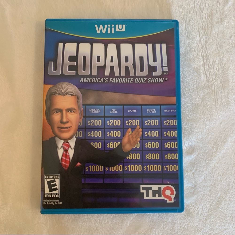Nintendo Jeopardy WiiU Game (NIB) - Picture 2 of 5